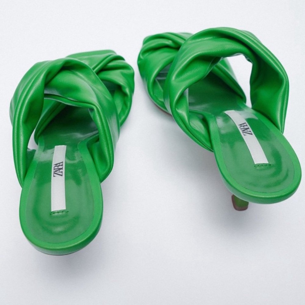 Zara Green Sandals - Picture 5 of 5
